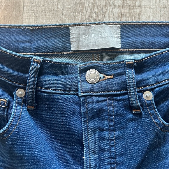 Everlane Modern Flare Jean, dark blue wash. Size 27 - Picture 6 of 7